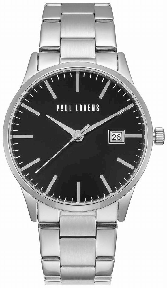 VĪRIEŠU PULKSTENIS PAUL LORENS — PL14573B-1C1 (zg367c) + BOX