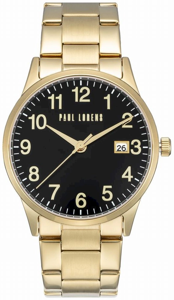 VĪRIEŠU PULKSTENIS PAUL LORENS — PL14573B2-1D1 (zg368c) + BOX
