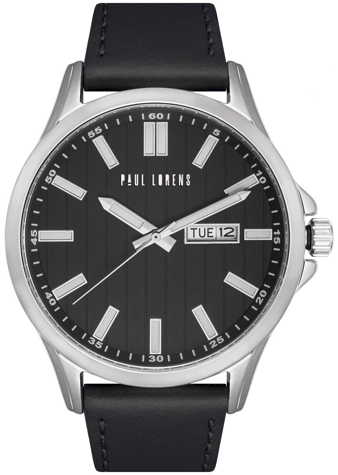 VĪRIEŠU PULKSTENIS PAUL LORENS — PL8071A3-1A1 (zg374a) + BOX