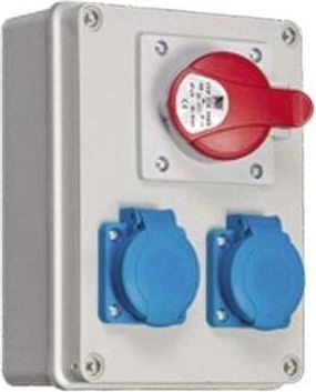 Pawbol Fixed switchgear R-BOX 190 1x16A/5P