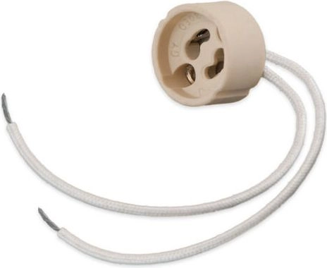 Pawbol GU10 porcelain LED/HALOGEN lamp holder