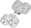 Pawbol Plug splitter 2-sockets w/u white