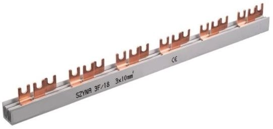 Pawbol Connecting rail 3P 63A 10mm2