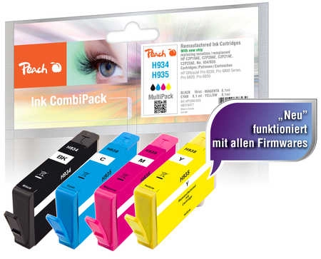 Peach 0F319477 ink cartridge 4 pc(s)