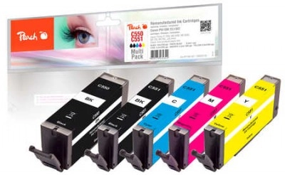 Peach 320123 ink cartridge 5 pc(s)