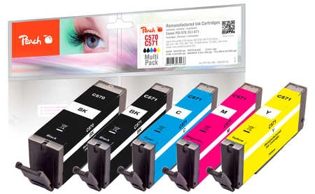 Peach 0F320133 ink cartridge 5 pc(s)