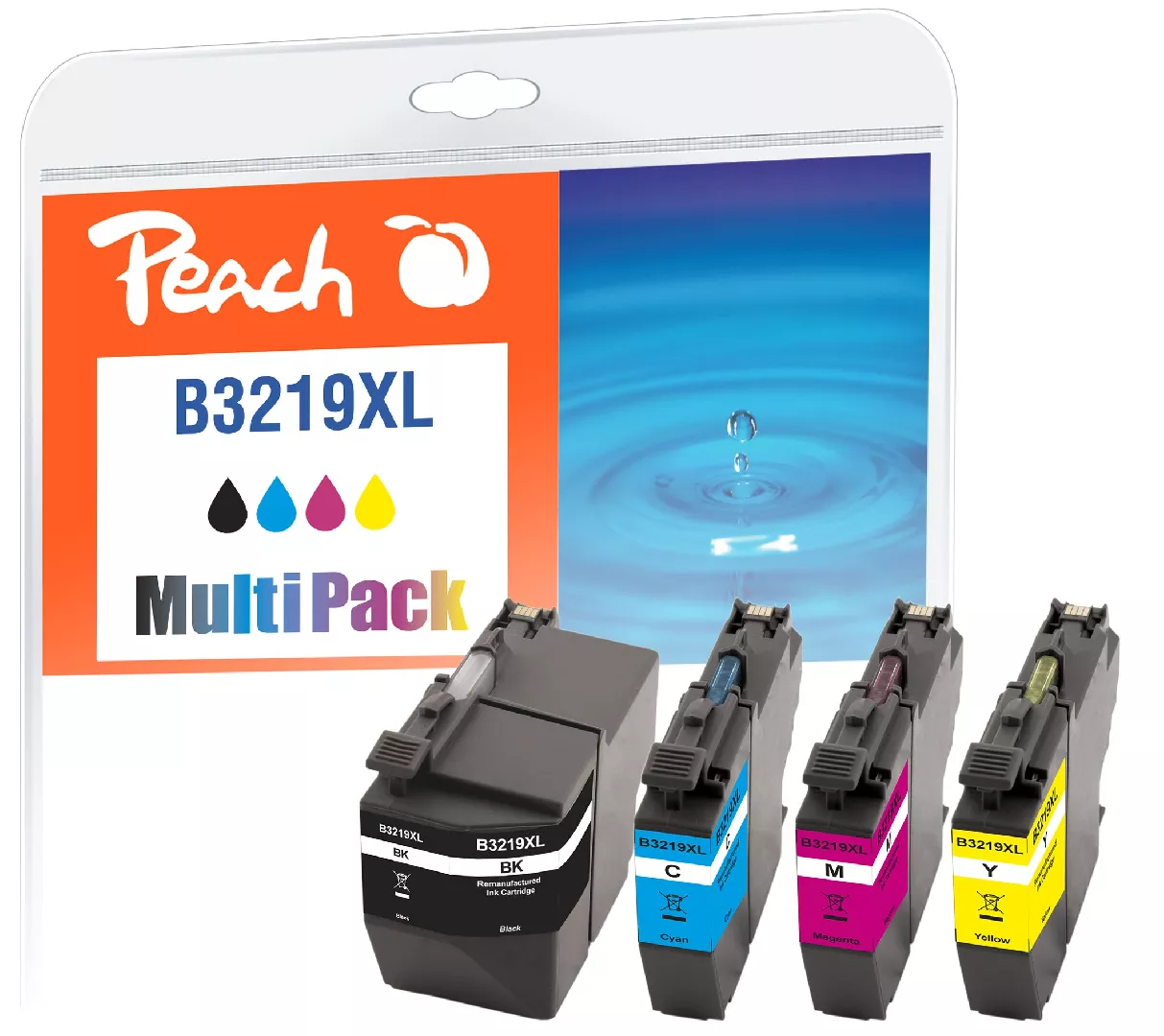 Peach 320287 ink cartridge 4 pc(s)