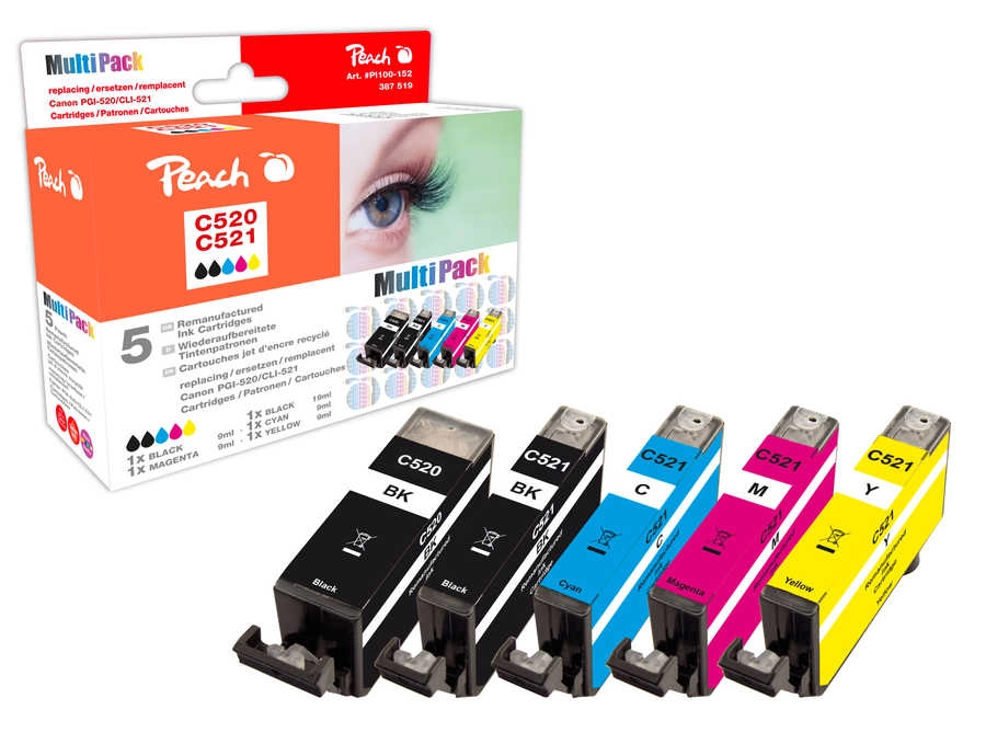 Peach 314991 ink cartridge 5 pc(s)