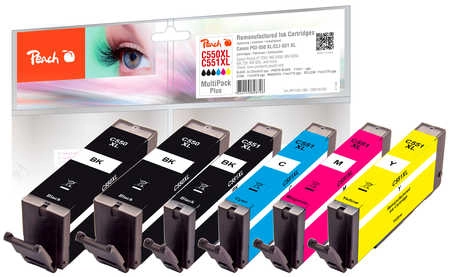 Peach PI100-188 ink cartridge 6 pc(s)