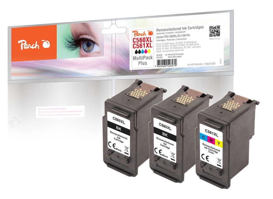 Peach 321036 ink cartridge 3 pc(s)
