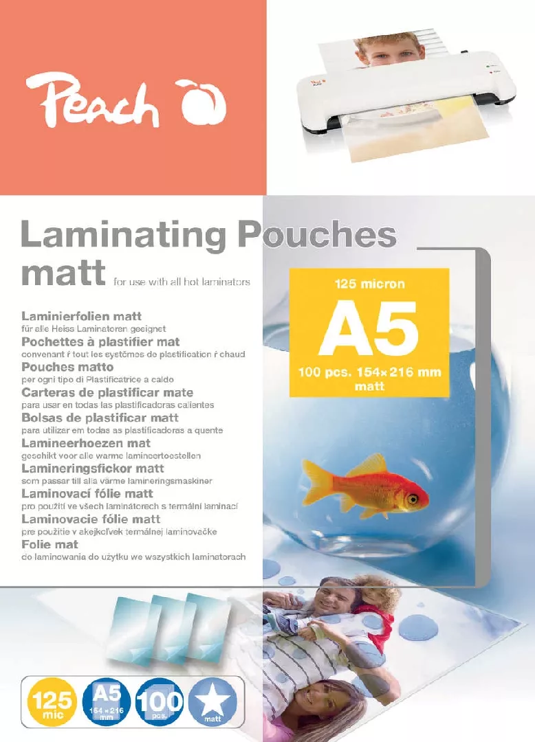 Peach S-PP525-30 laminator pouch 100 pc(s)