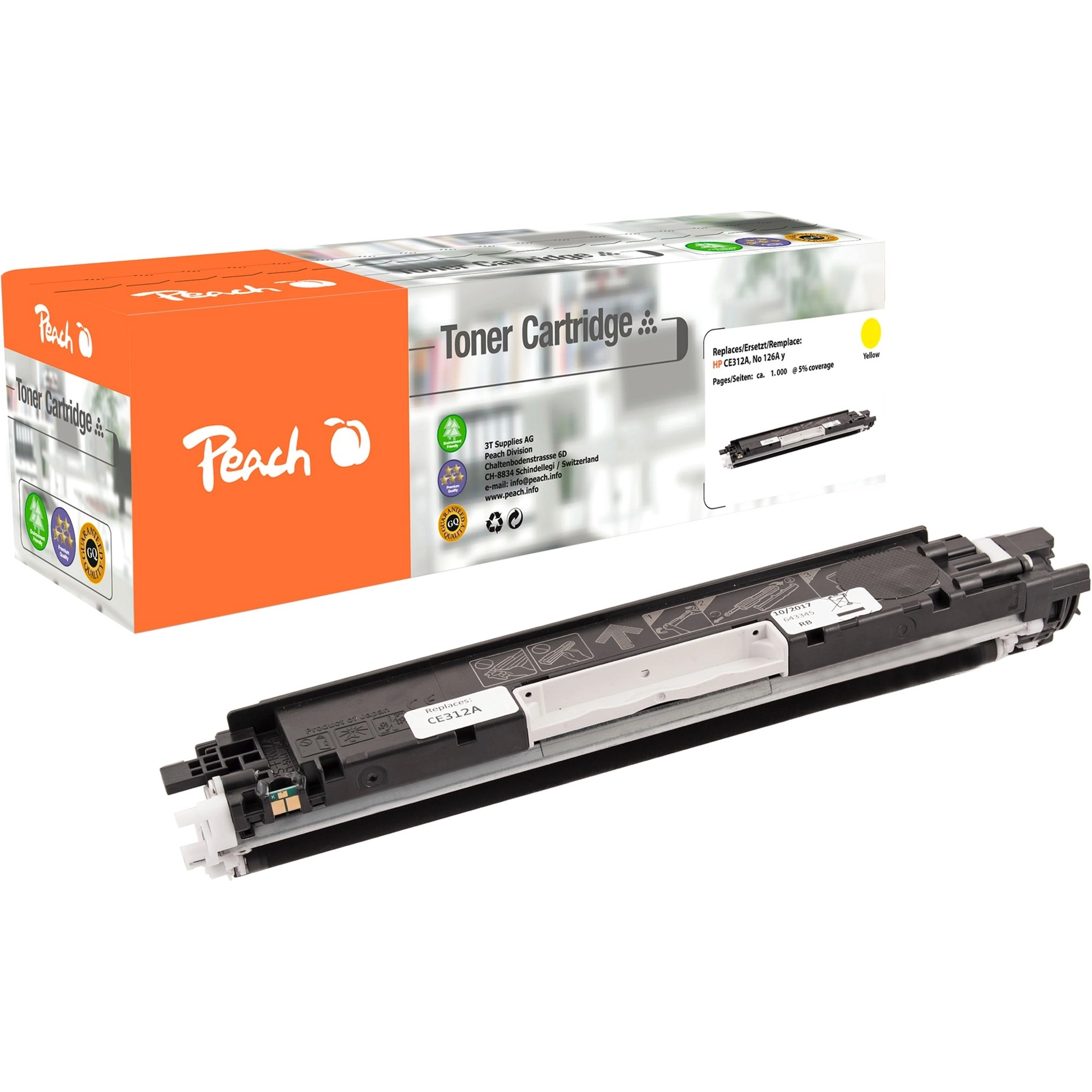 Compatible toner for HP 126A/Canon 729Y
