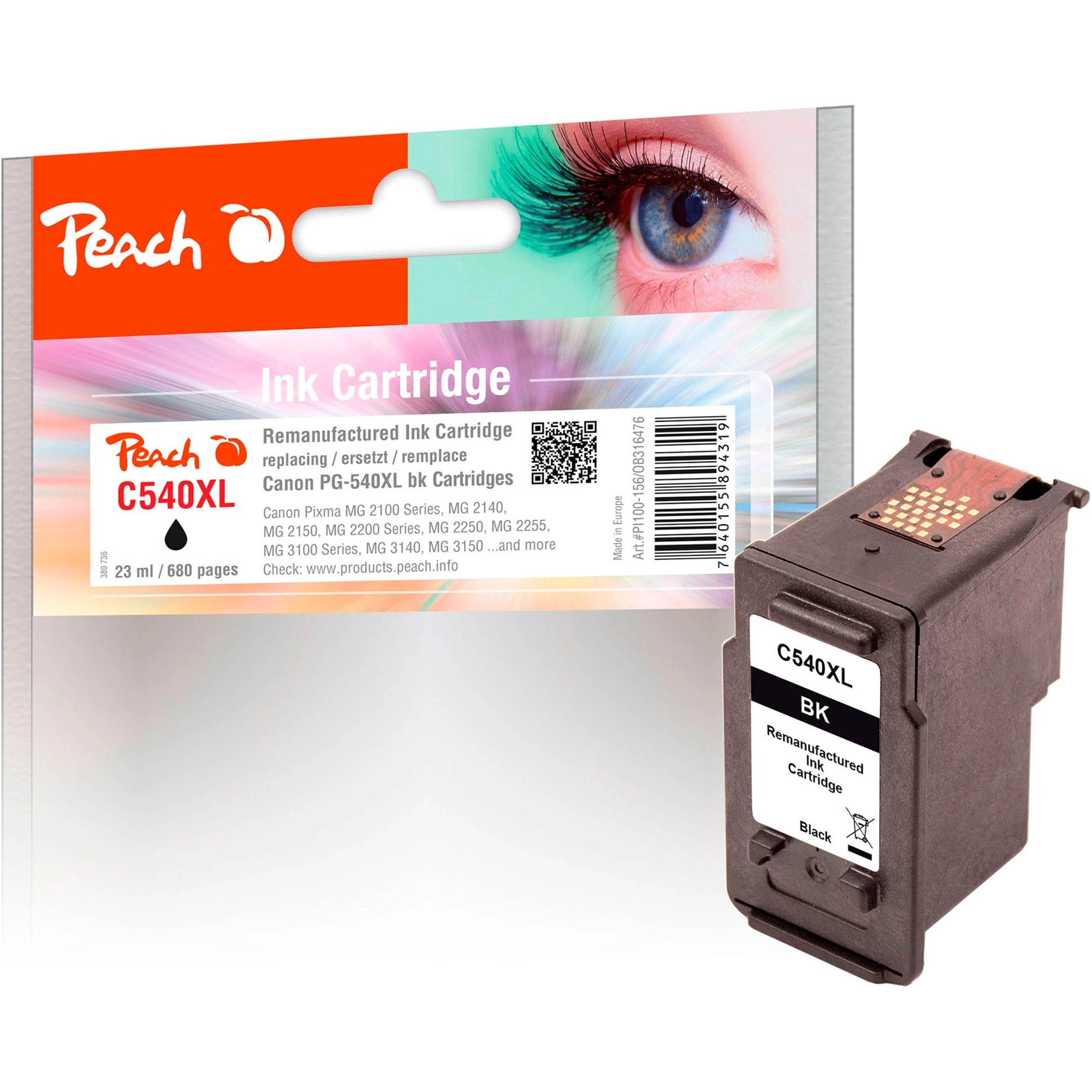 Peach 316476 ink cartridge 1 pc(s)