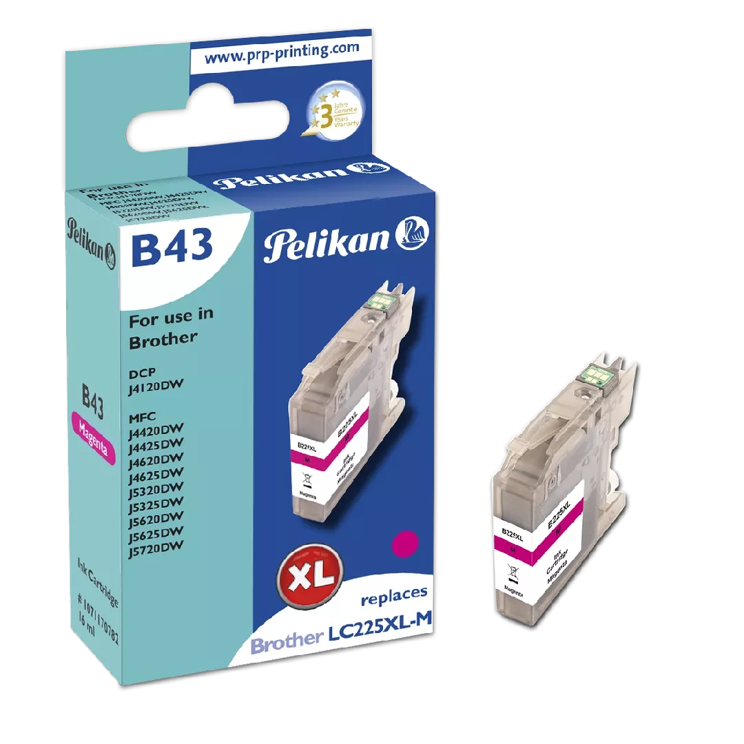 Pelikan B43 Magenta ink cartridge 1