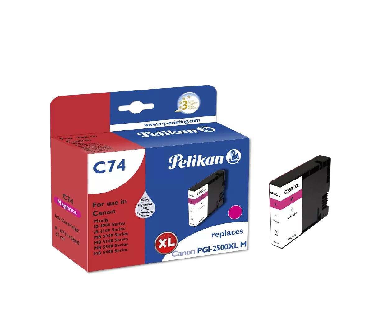 Pelikan C74 Magenta ink cartridge 1