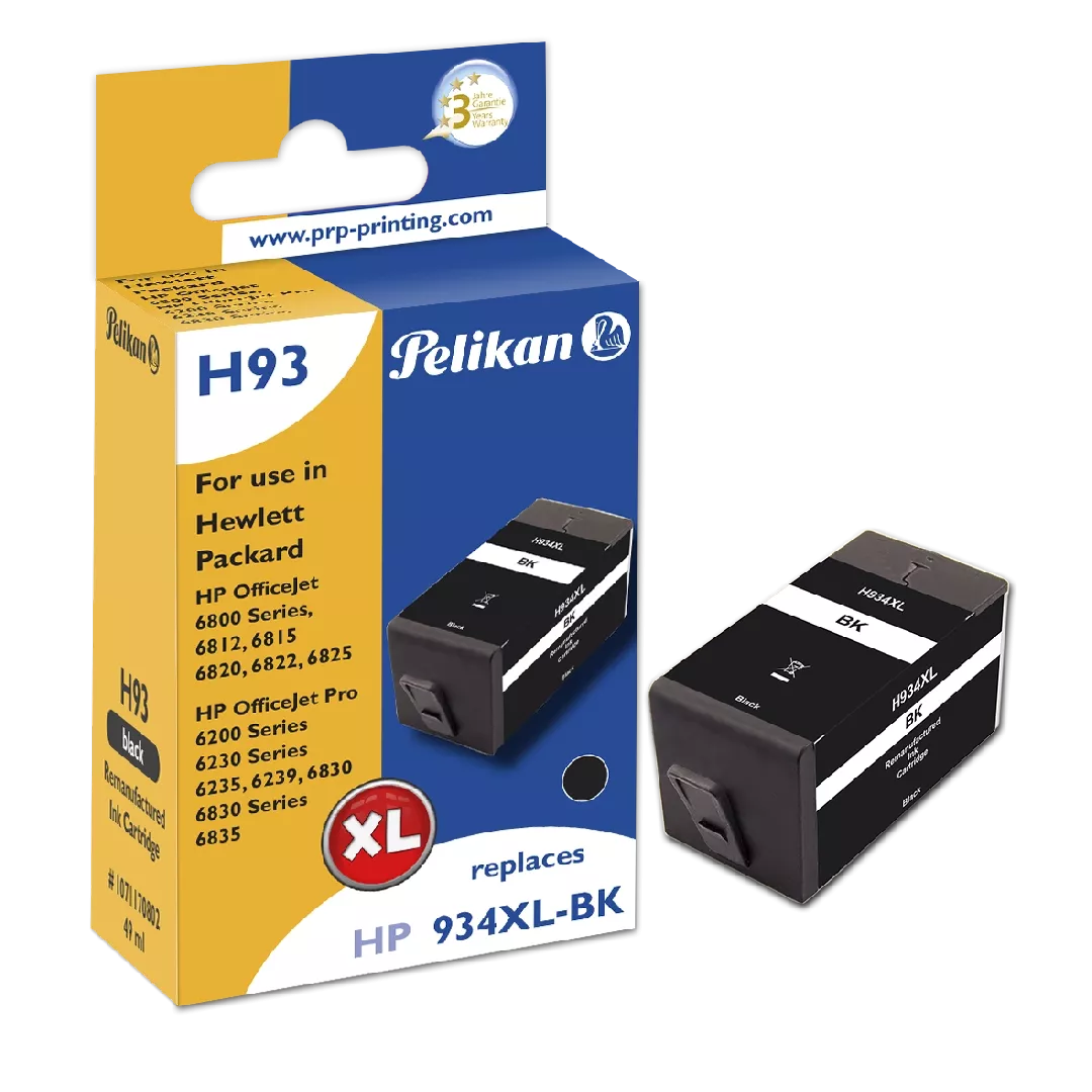 Pelikan H93 Black ink cartridge 1