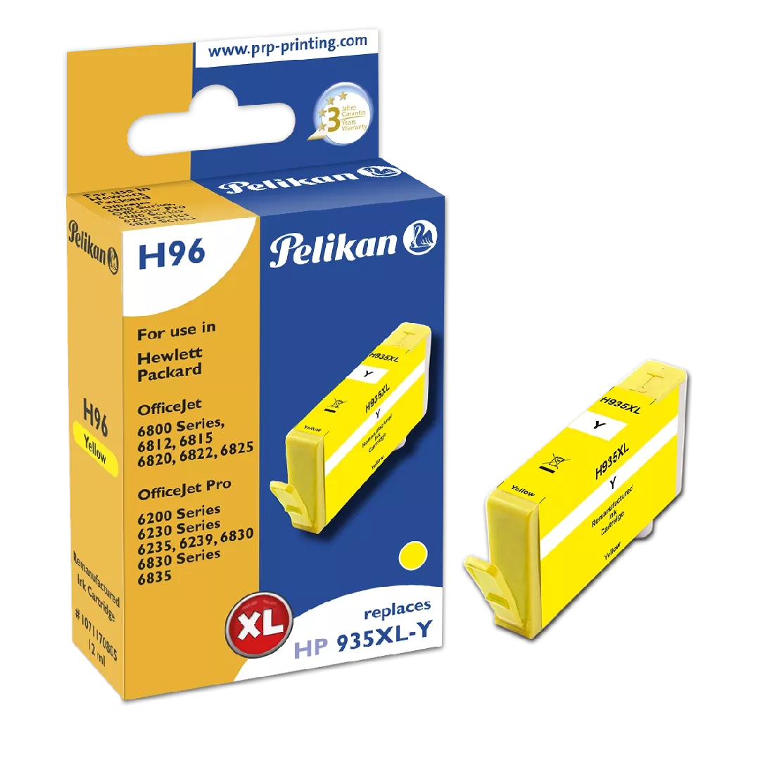 Pelikan H96 Yellow ink cartridge 1