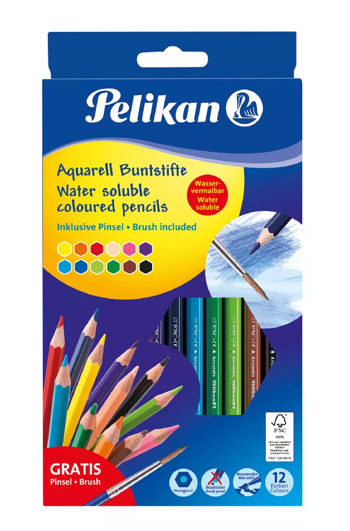 Pelikan 700672 colour pencil Black  Blue