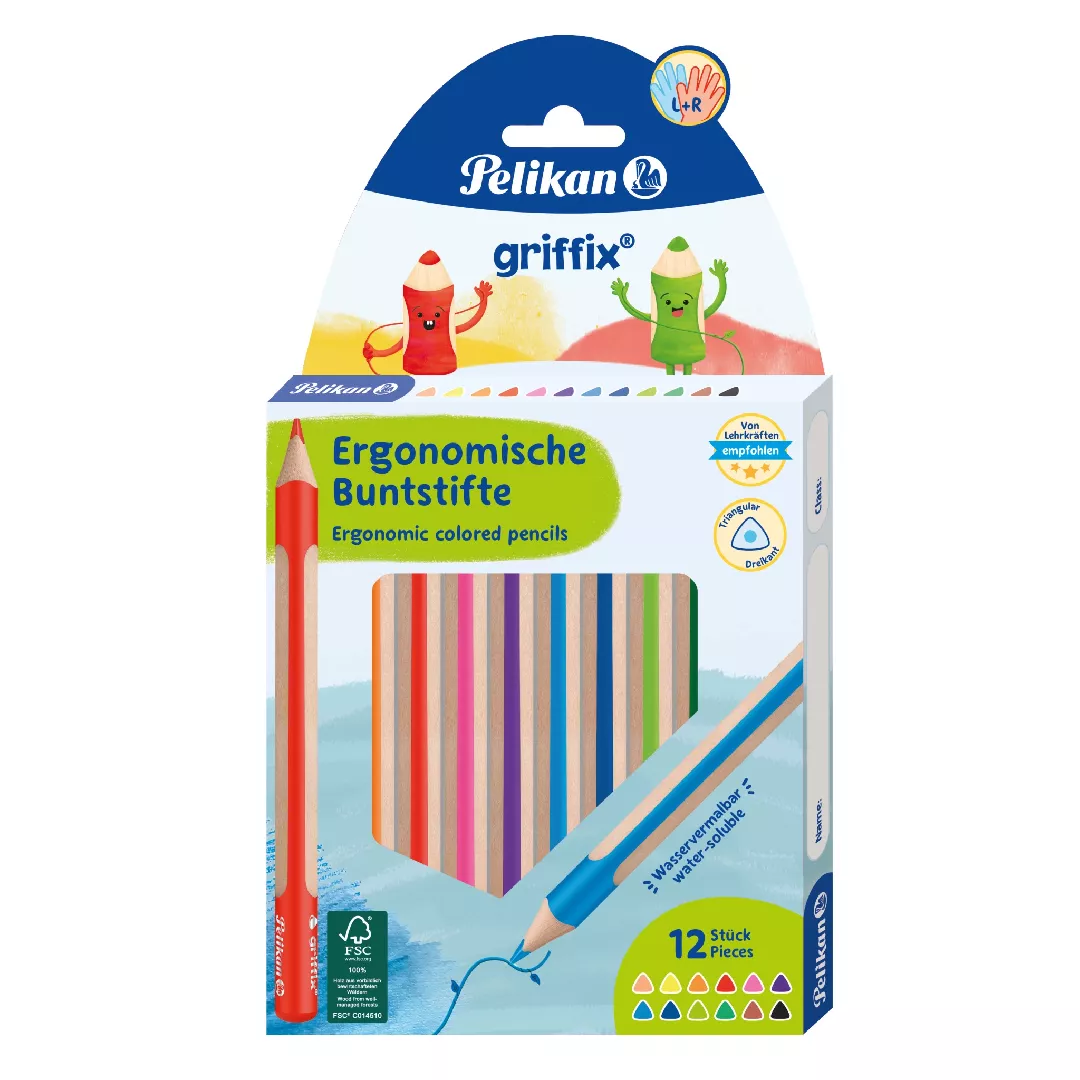 Pelikan 701525 colour pencil Black  Blue