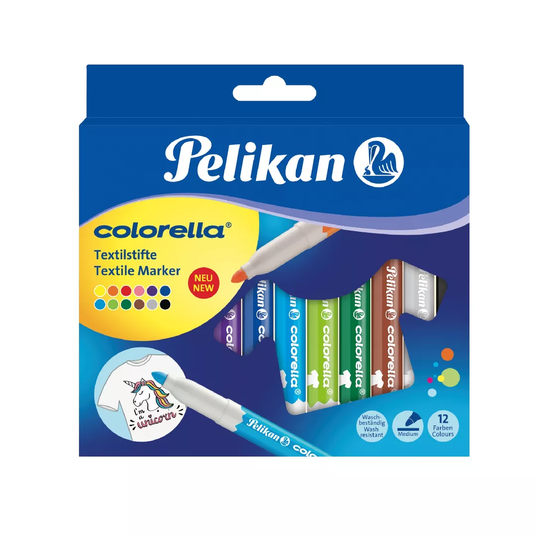 Pelikan Colorella Textile permanent marker Multicolour