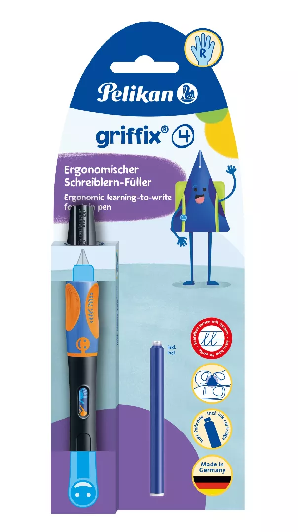 Pelikan griffix fountain pen Cartridge filling