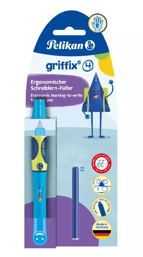 Pelikan griffix fountain pen Cartridge filling