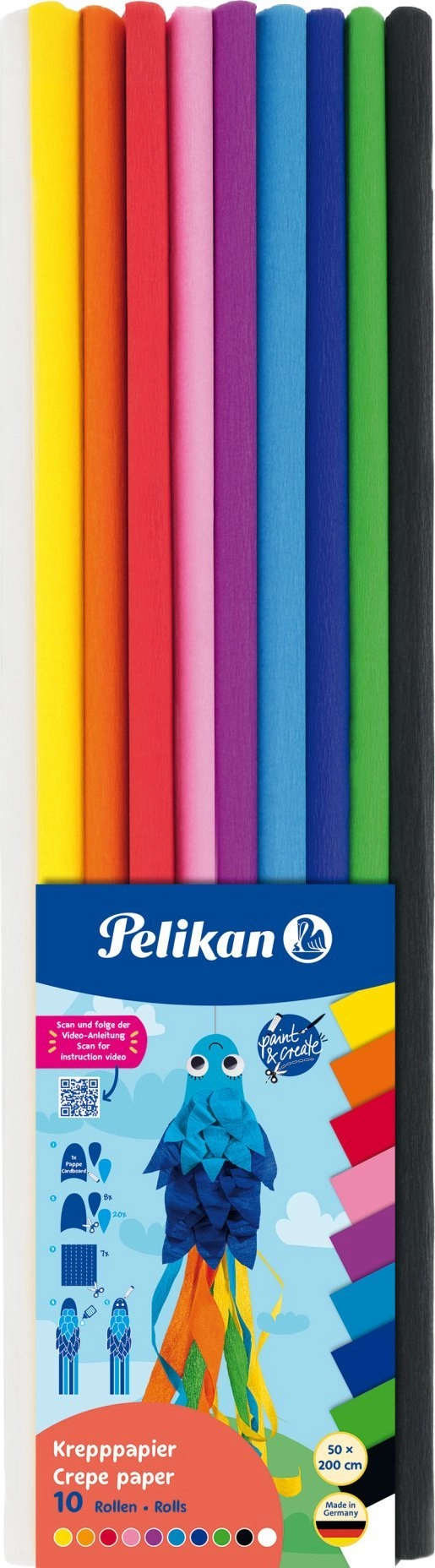 Pelikan KRP crepe paper set 10