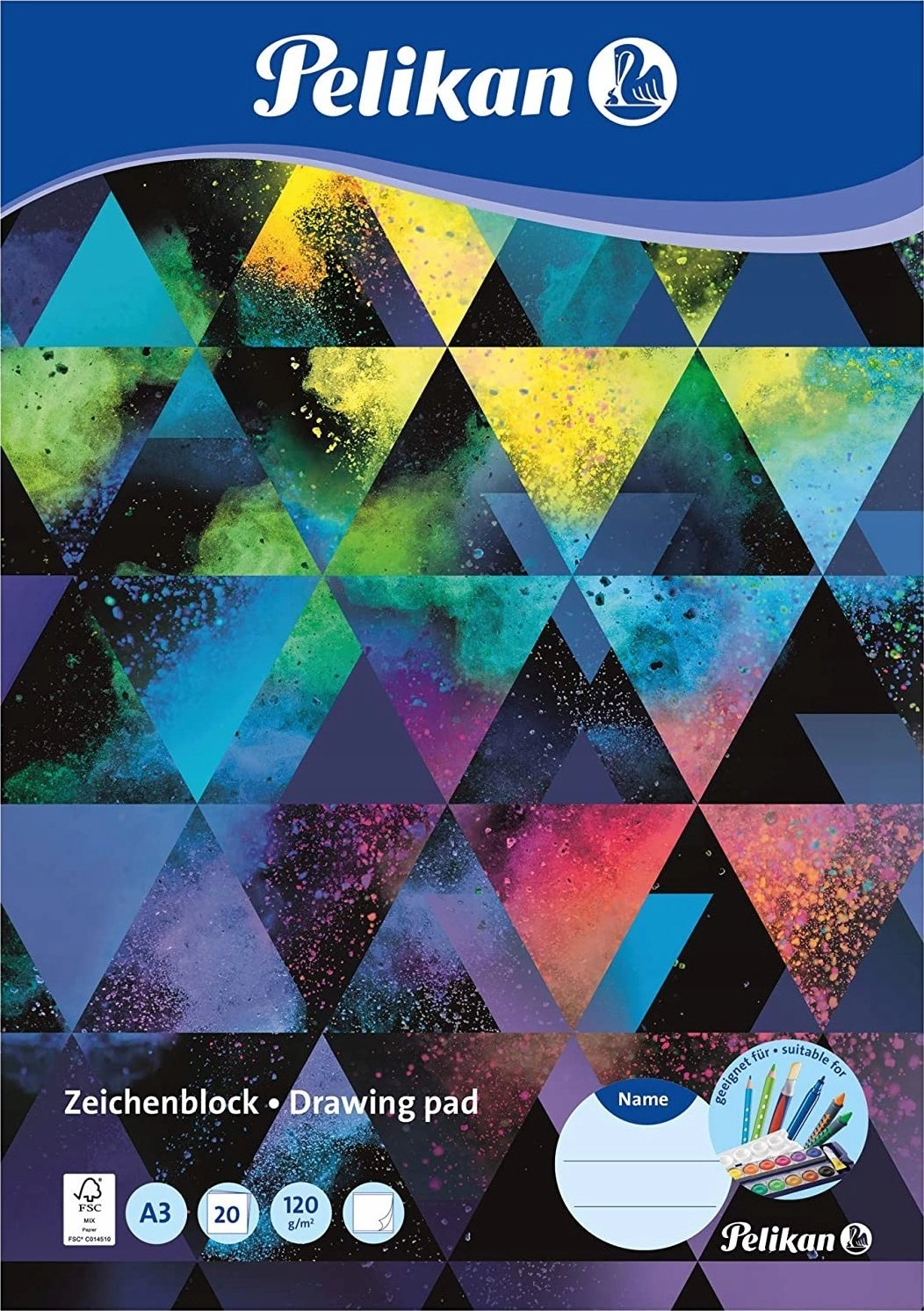 Pelikan Drawing pad DIN A3 120g/m2