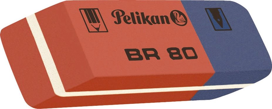 Pelikan BR80 eraser 2 pieces for