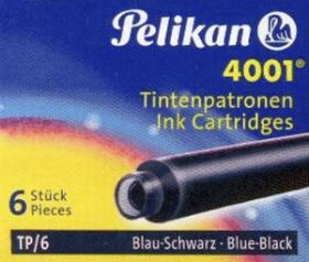 Pelikan Short Tp/6 cartridges  blue and