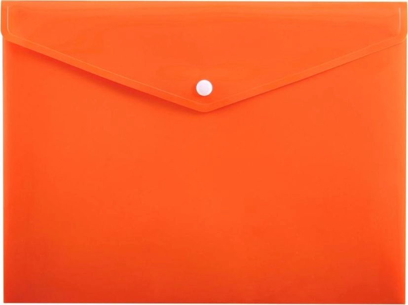 Penmate Snap-lock envelope A4 PP-113 orange
