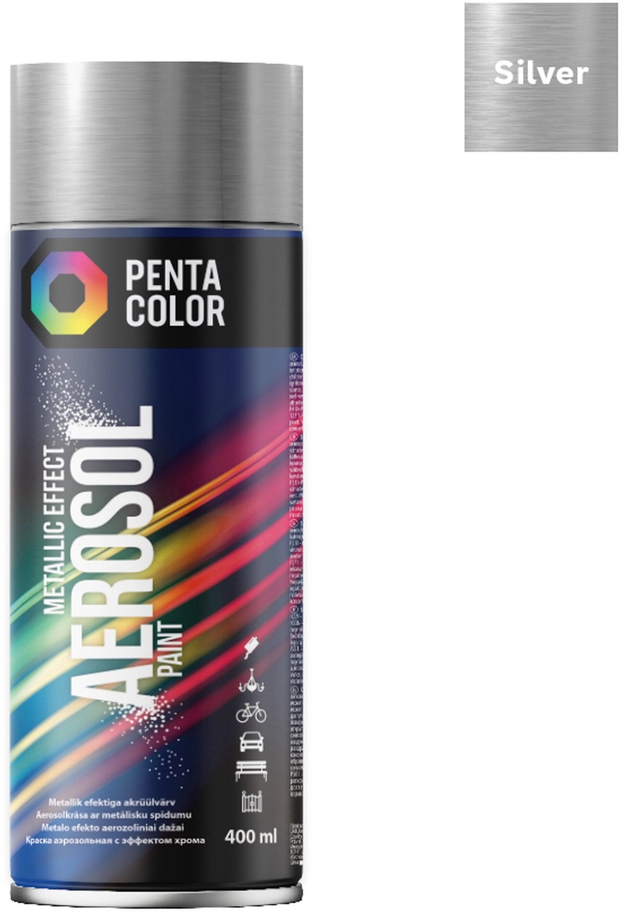 Pentacolor PAINT AERO PENTA METALLIC SILVER