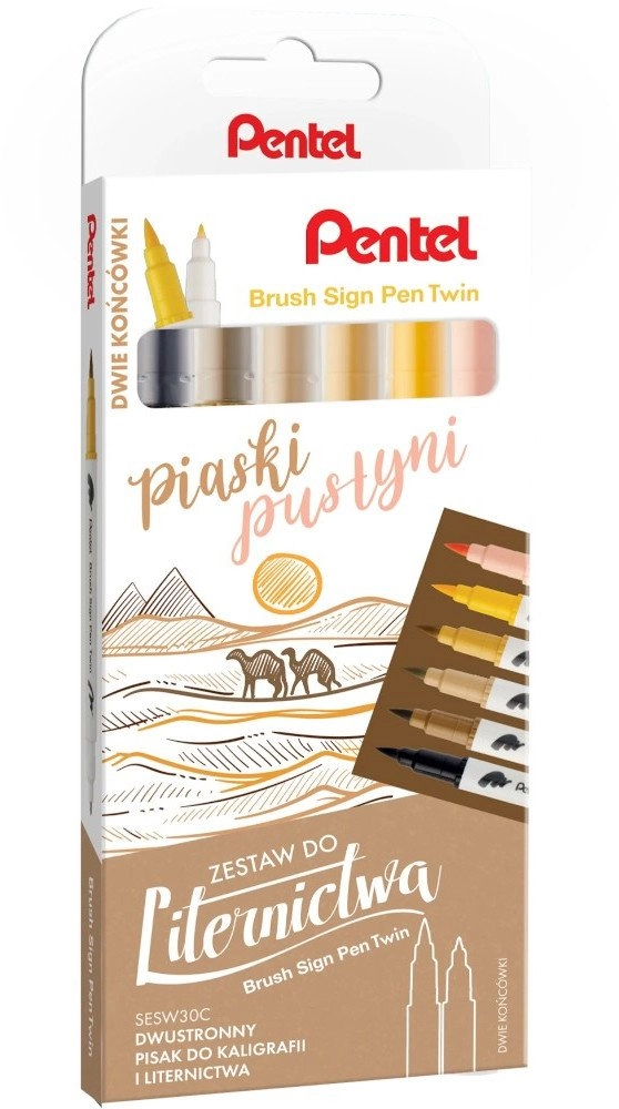 Pentel Pisaki Brush Brush Sign Pen