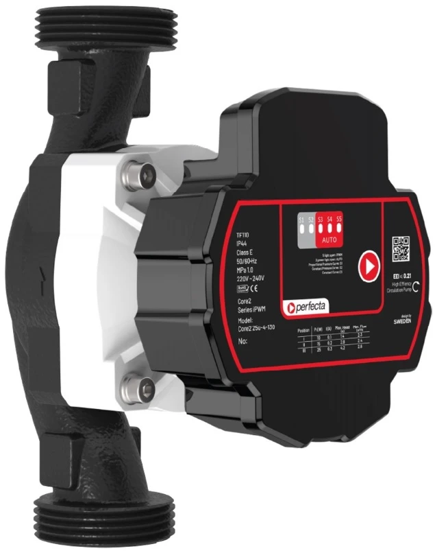 Wet rotor pump Perfecta Core2 25U-4-130