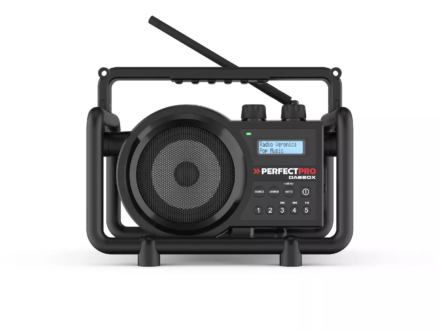 Perfectpro Dabbox Portable Digital Black DBX3