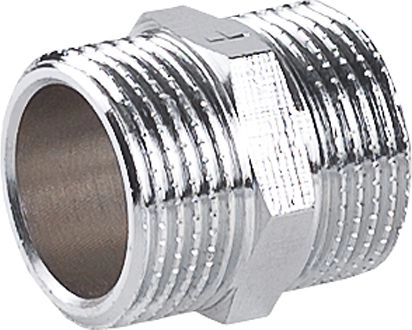 Perfexim Nypel mosiężny chromowany GZ 1/2&quot