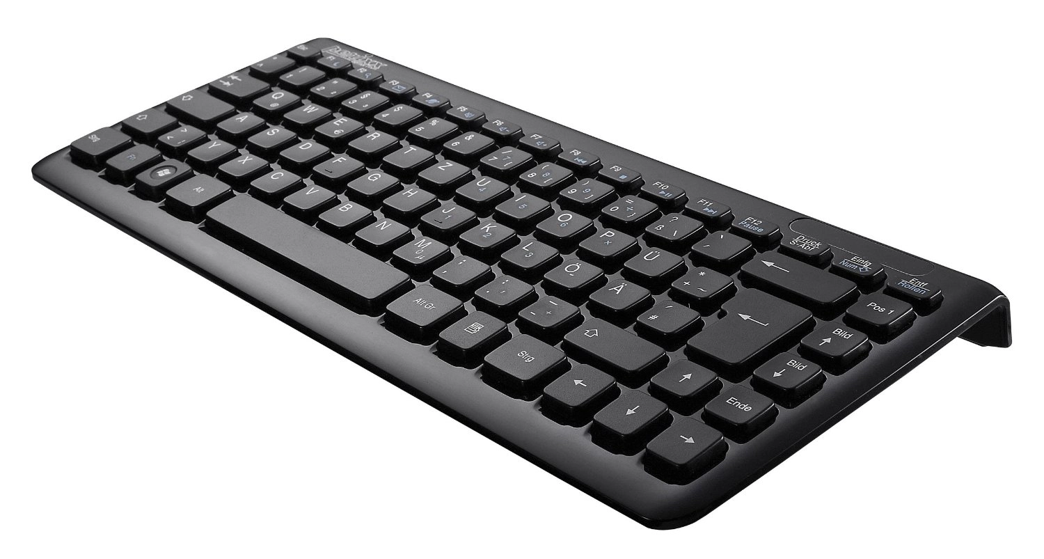 Perixx PERIBOARD-407 tastatūra Universāls USB Melns