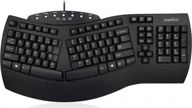 Perixx PERIBOARD-512 Classic Ergonomic wired keyboard