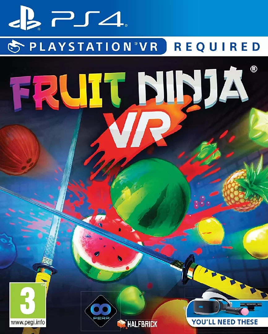 Perp Fruit Ninja VR  PS4 Standard