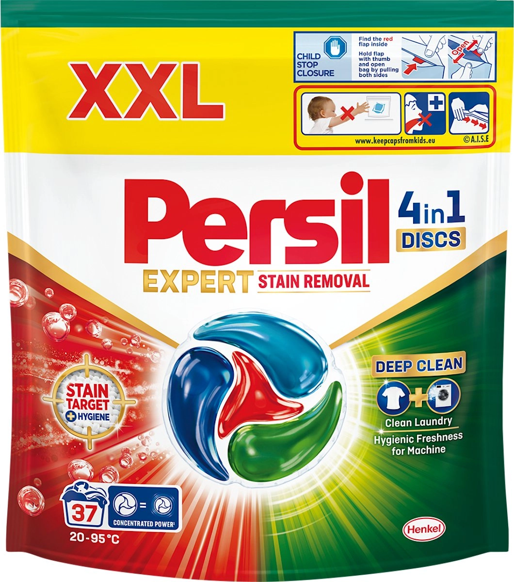 CAPSULES PERSIL DISCS STAIN REMOV 37