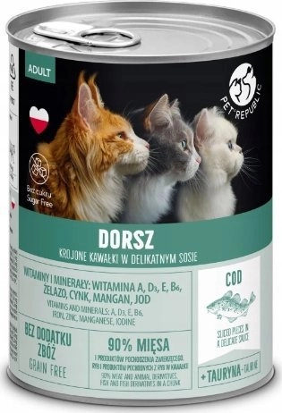 Pet Republic PETREPUBLIC Kawałki w sosie