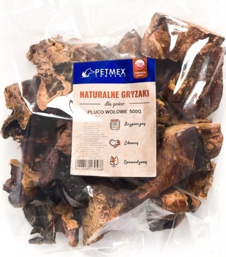 Petmex PETMEX - Płuco wołowe gryzak