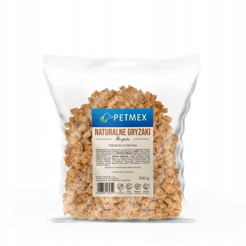 PETMEX Meat trainers with turkey 500g