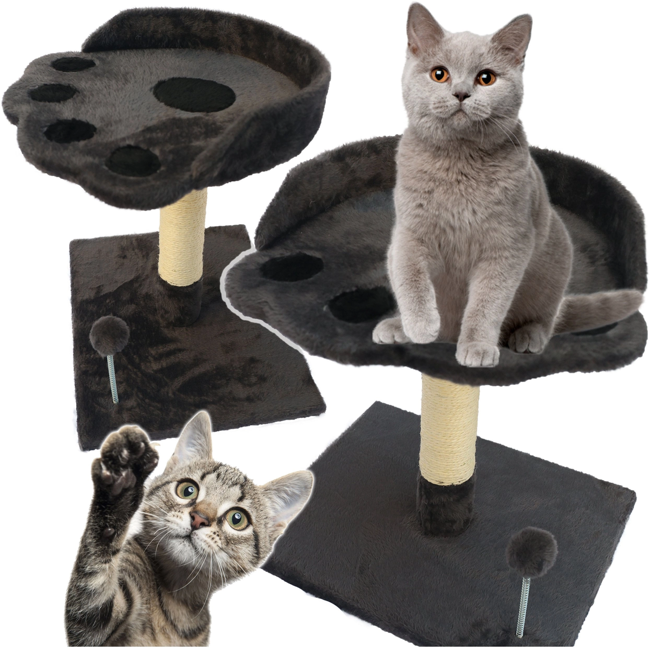 ZW2F Activity house for cats 2-levels