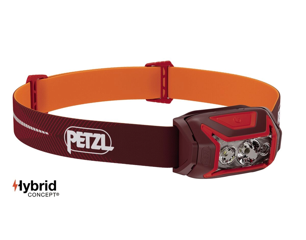 Petzl Actik Core Red Headband flashlight