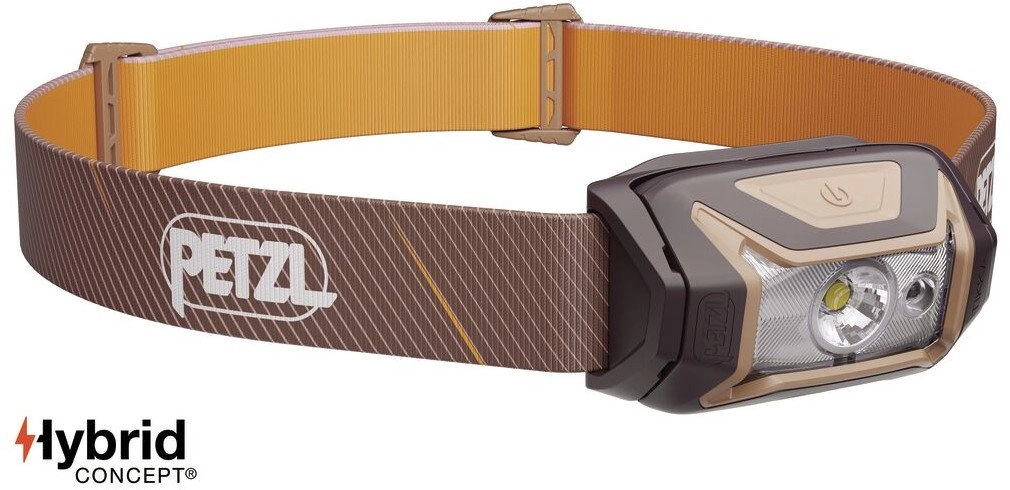 Petzl TIKKA  brown LED light 0001-00021-06948