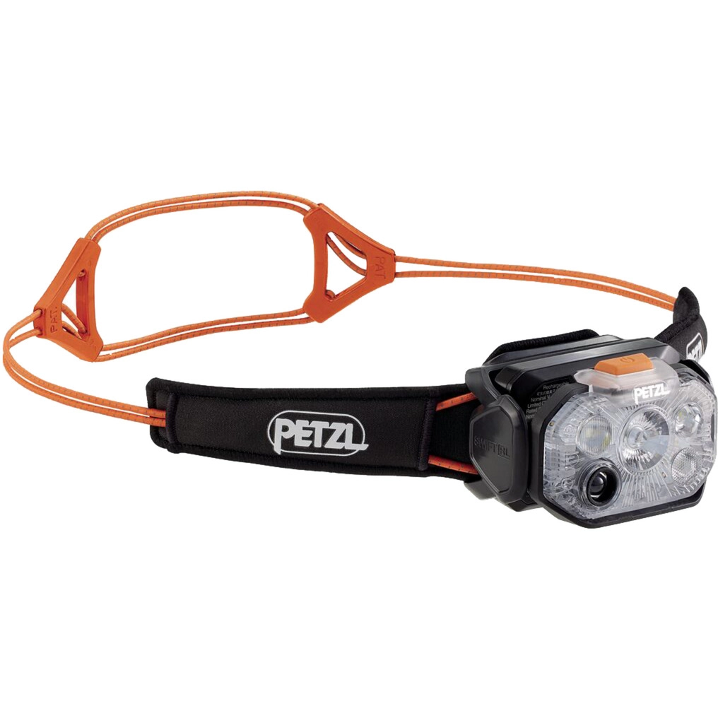 Petzl E095BC00 Headlamp SWIFT RL black/orange