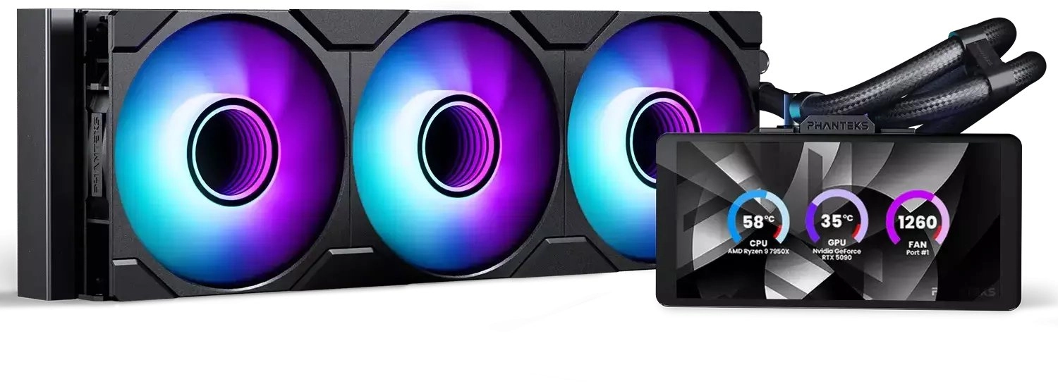 Phanteks Glacier One 360M25 LCD AiO
