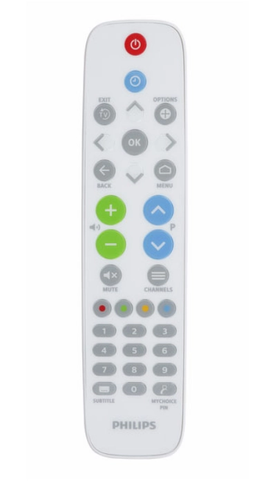 Philips 22AV1604B remote control TV Press