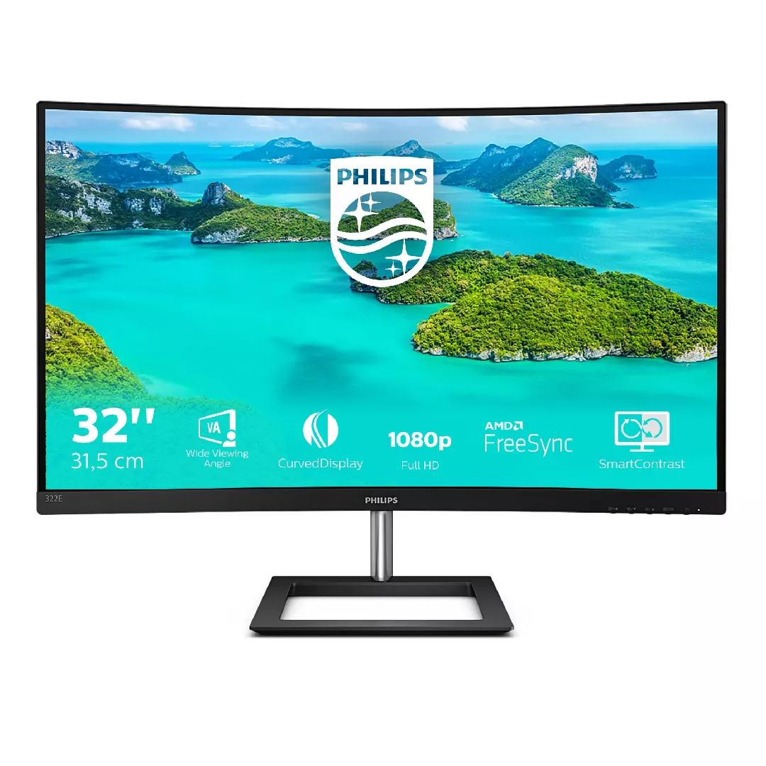 322E1C/00 31.5" VA 16:9 Curved